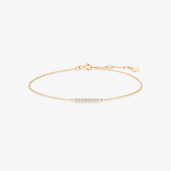 DESIREE | Lab Grown Diamond Wishbone Bracelet