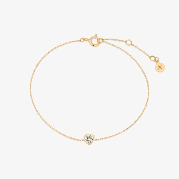 CLEMENTINE | Lab Grown Diamond Solitaire Bracelet