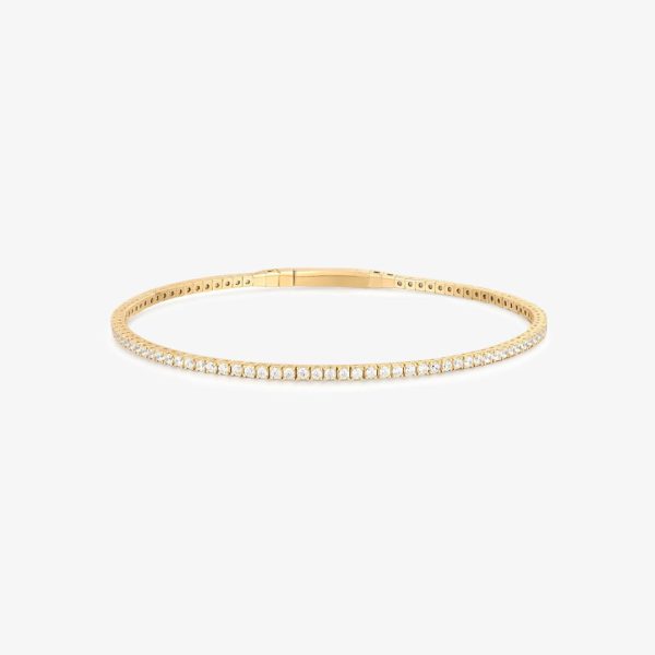1.5 mm Lab Grown Diamond Tennis Bangle (1.35 ct. tw.)