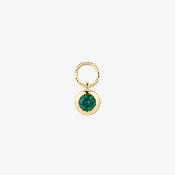 VALENTINA | Lab Grown Emerald Earring Charm