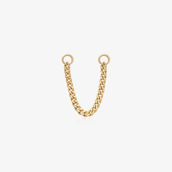 LAURYN | Bold Curb Chain Earring Charm