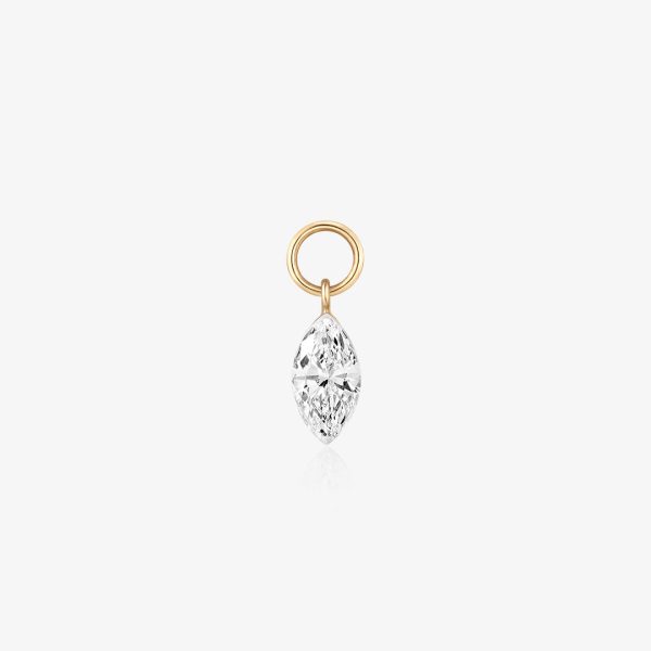 Marquise Lab Grown Diamond Earring Charm