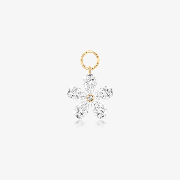 Petal Lab-Grown Diamond Earring Charm