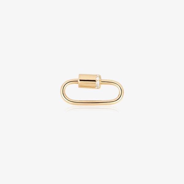 Pavé Diamond Carabiner Connector