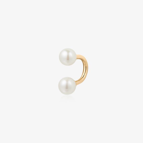 SADIE | Pearl Barbell Ring