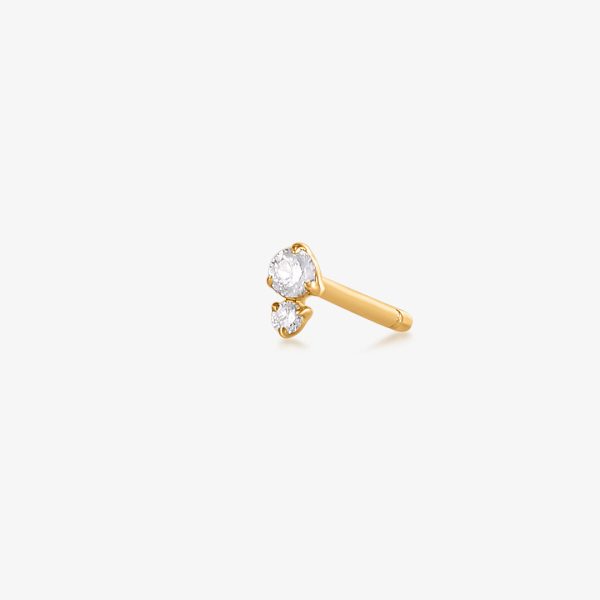 AVERY | Double Diamond Single Stud