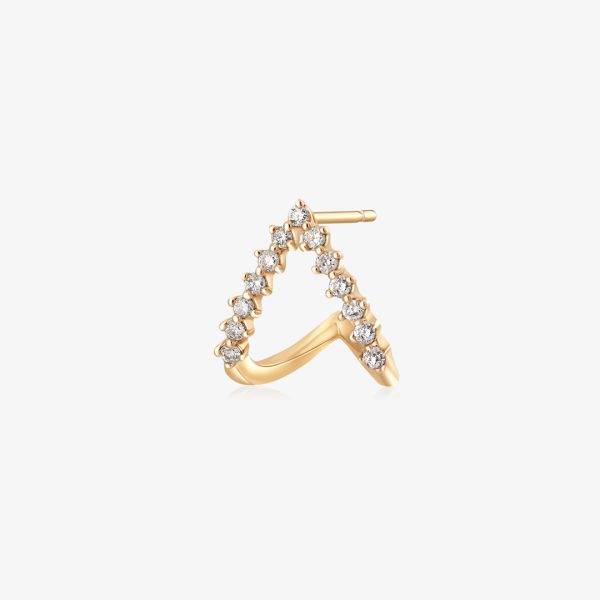 ASPIRE | Lab Grown Diamond Wishbone Studs Earrings