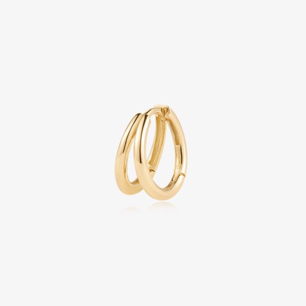 PRESLEY | Double Row Huggie Hoop