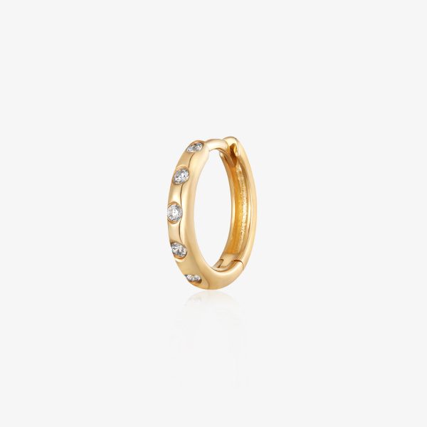 POPPY | Lab Grown Diamond Narrow Huggie