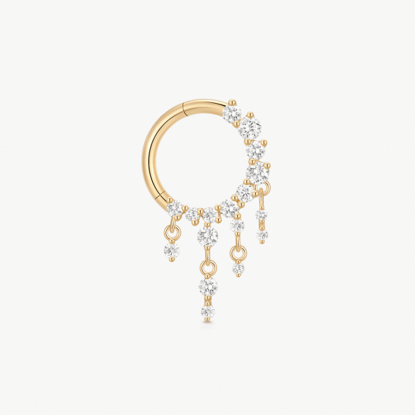 KOLBIE | Dangling Lab Grown Diamond Clicker