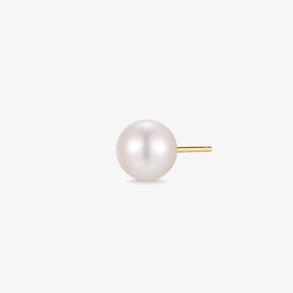 LUNARA | 7.5-8MM Pearl Single Stud Earring