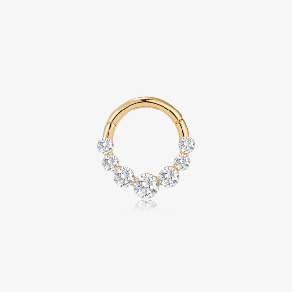 Lab Grown Diamond Clicker Hoop