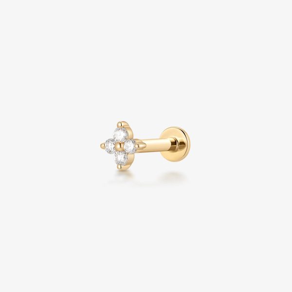 CAPELLA | Mini Pointed Star Threaded Flatback