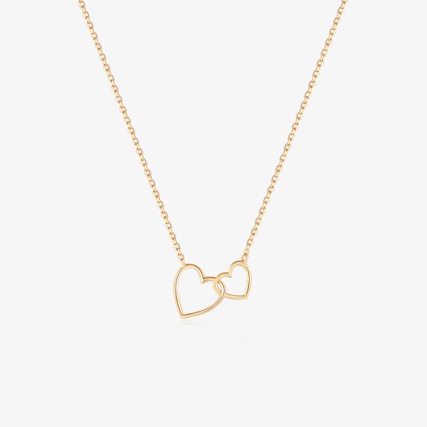 JULIETTE | Interlocked Hearts Necklace