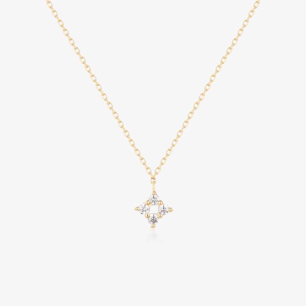 LEANNE | Natural Diamond Drop Necklace
