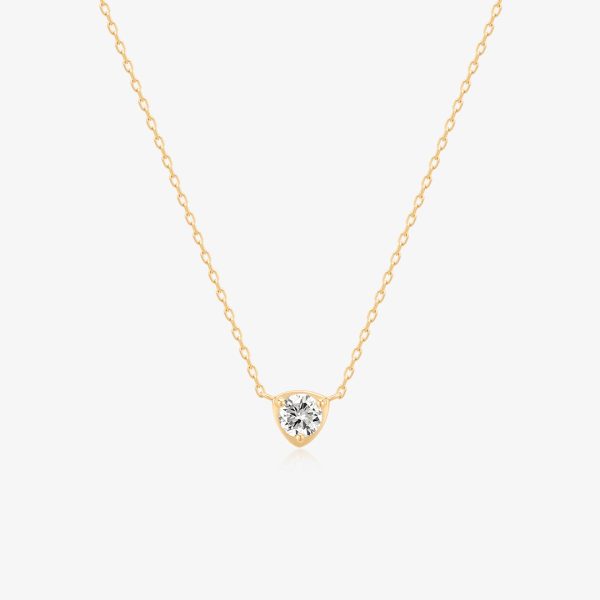 SIENNA | Lab Grown Diamond Solitaire Necklace