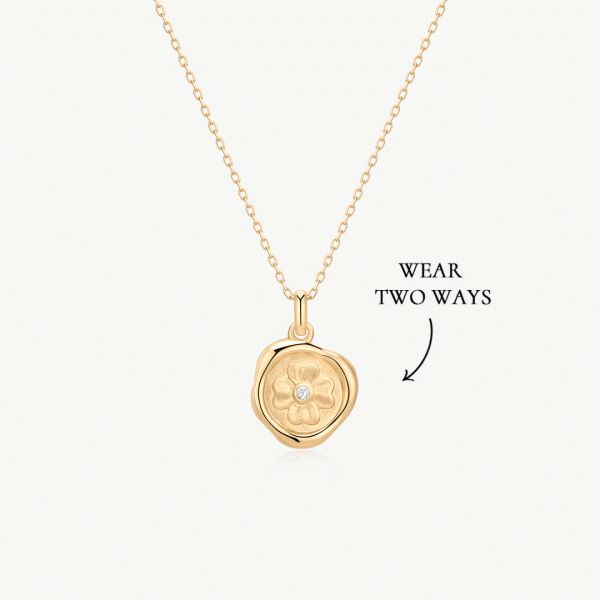TIRZA | Double Sided Lab Grown Diamond Necklace