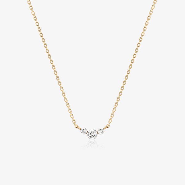 Trio Lab Grown Diamond Necklace