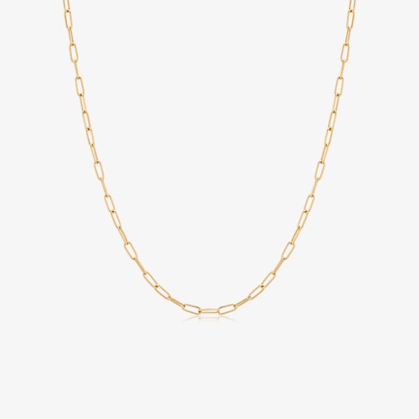 Paper Clip Chain Necklace