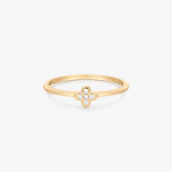 ELECTRA | Lab Grown Diamond Clover Ring