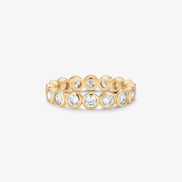 Bezel-Set Lab Grown Diamond Eternity Band (1.84 ct. tw.)