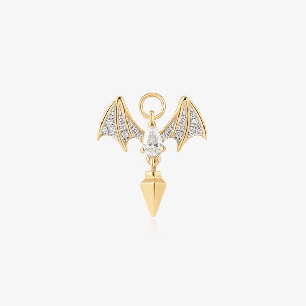SYBILL | Lab Grown Diamond Bat Earring Charm
